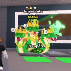 Hydra serpent 3.5B (Секретный персонаж) — Roblox, лот №232141