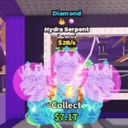 Hydra Serpent Diamond 2B s (Секретный персонаж) — Roblox, лот №232152