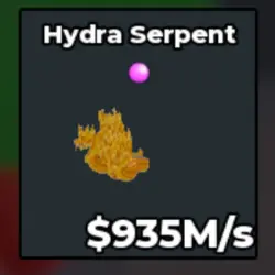 Hydra Serpent GOLD 935M S (Секретный персонаж) — Roblox, лот №232153