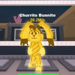 Index [Gold] Churrito Bunnito 26.2M s Ultra *1 (Секретный п… — Roblox, лот №232163
