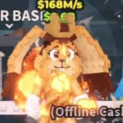 INDEX Churrito Bunnito 168M s Fire #197 (Секретный персонаж) — Roblox, лот №232166