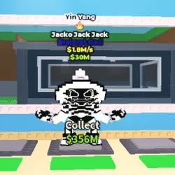 Jacko Jack Jack 1.8 M s YIN Yang ! Secret PE (Brainrot God … — Roblox, лот №232183