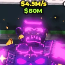 Jackorilla Galaxy 4.5 M s (Секретный персонаж) — Roblox, лот №232216