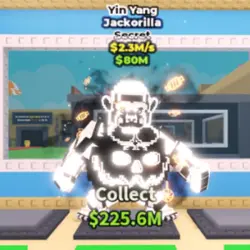 Jackorilla Yin Yang 2.3M s (Секретный персонаж) — Roblox, лот №232195