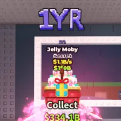 Jelly Moby 1YR (Секретный персонаж) — Roblox, лот №232215