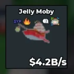 Jelly Moby 4.2B s Good Trait RAF (Секретный персонаж) — Roblox, лот №232224