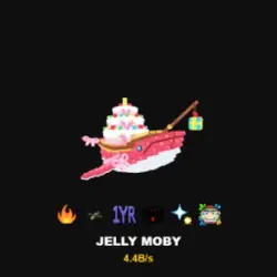 Jelly Moby 4.4B s (Секретный персонаж) — Roblox, лот №232225