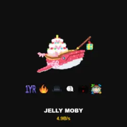 Jelly Moby 4.9B s (Секретный персонаж) — Roblox, лот №232226