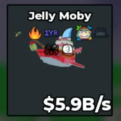 Jelly Moby 5.9B s (Секретный персонаж) — Roblox, лот №232227