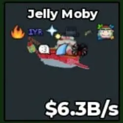 Jelly Moby 6.3B s 1YR Trait Ahyar (Секретный персонаж) — Roblox, лот №232230