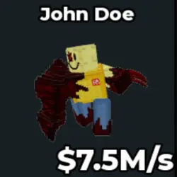 JHON DOE (Секретный персонаж) — Roblox, лот №232233
