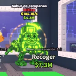 Jingle Jingle Sahur Radioactive (Мифический персонаж) — Roblox, лот №232241