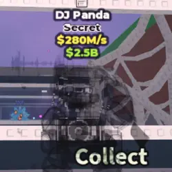 JOB Application Trait! Very Rare! [Phantom] DJ Panda 280M s… — Roblox, лот №232244