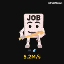 Job Job Job Sahur - 5.2M s (Секретный персонаж) — Roblox, лот №232251