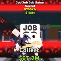 Job Job Job Sahur - Rebirth 16 (Секретный персонаж) — Roblox, лот №232255