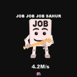 Job Job Job Sahur 4.2M s (Секретный персонаж) — Roblox, лот №232260