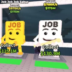 Job Job Job Sahur 700k s for rebirth 17 (Секретный персонаж) — Roblox, лот №232264