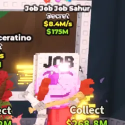 Job Job Job Sahur 8.4M s (Секретный персонаж) — Roblox, лот №232266