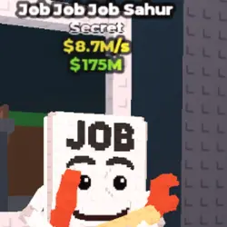 Job Job Job Sahur 8.7M s 3 Traits (Секретный персонаж) — Roblox, лот №232267