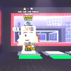 Job Job Job Sahur 9,8M s 3 trait (Секретный персонаж) — Roblox, лот №232268