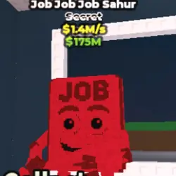 Job Job Job Sahur Bloodrot (Секретный персонаж) — Roblox, лот №232270