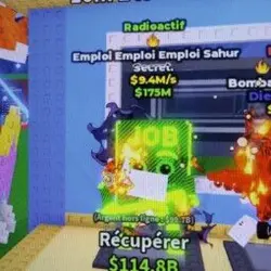 Job job job sahur radioactive (Секретный персонаж) — Roblox, лот №232292