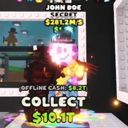 John Doe - 281.2M S (Секретный персонаж) — Roblox, лот №232312