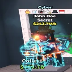 John Doe Cyber 243 M S (Секретный персонаж) — Roblox, лот №232334