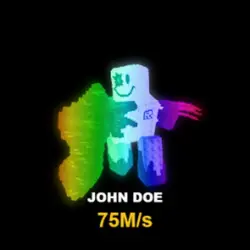 John Doe Rainbow 75M s Exclusive - Ultra Rare (Секретный пе… — Roblox, лот №232303