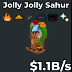 Jolly Jolly Sahur 1.1B s (Секретный персонаж) — Roblox, лот №232328