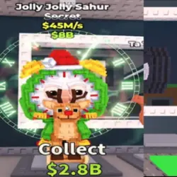 Jolly Jolly Sahur 45 M S (Секретный персонаж) — Roblox, лот №232346