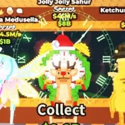 Jolly Jolly Sahur 45M (Christmas) Unobtainable (Секретный п… — Roblox, лот №232348