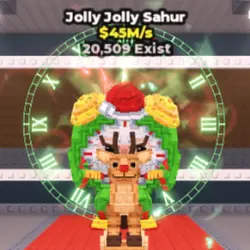 Jolly Jolly Sahur [45M] (Секретный персонаж) — Roblox, лот №232359