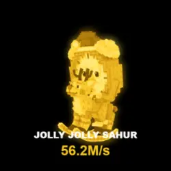 Jolly Jolly Sahur Gold 56.2M s Exclusive - Ultra Rare (Секр… — Roblox, лот №232361