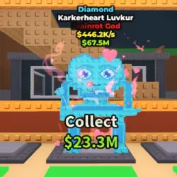 Karkerheart Luvkur - Diamond (Brainrot God персонаж) — Roblox, лот №232390