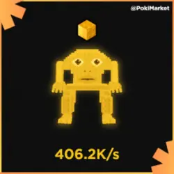 Karkerkar Kurkur - Gold - 406.2K s (Секретный персонаж) — Roblox, лот №232415