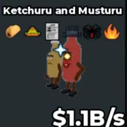 Ketchuru 1.1B S 7 Trait Instan (Секретный персонаж) — Roblox, лот №232462