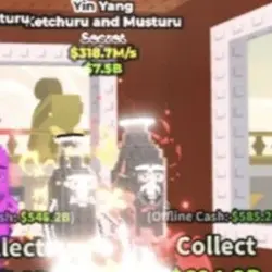 Ketchuru and Masturu ying yang (Секретный персонаж) — Roblox, лот №232465
