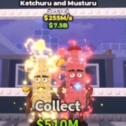 Ketchuru and Musturu + (2x Traits) 255M s (Секретный персон… — Roblox, лот №232478