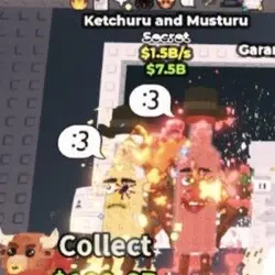Ketchuru and Musturu 1,5B s [9 TRAITS] (Секретный персонаж) — Roblox, лот №232481