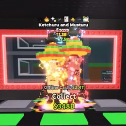 Ketchuru and Musturu 1.3B s (Секретный персонаж) — Roblox, лот №232487