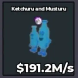 Ketchuru and Musturu 191.2M s (Секретный персонаж) — Roblox, лот №232490