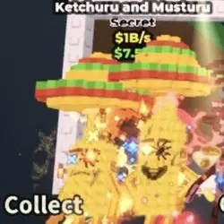 Ketchuru and Musturu 1B s GOLD (Секретный персонаж) — Roblox, лот №232493