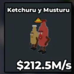 Ketchuru and Musturu 212.5M s Secret 160 (Секретный персона… — Roblox, лот №232495