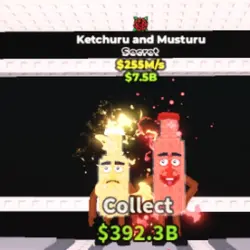 Ketchuru and Musturu 255 M s Trait Rose (Секретный персонаж) — Roblox, лот №232496