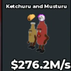 Ketchuru and Musturu 381 (Секретный персонаж) — Roblox, лот №232502