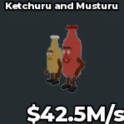 Ketchuru and Musturu 385 (Секретный персонаж) — Roblox, лот №232503