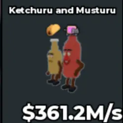 Ketchuru and Musturu 392 (Секретный персонаж) — Roblox, лот №232505
