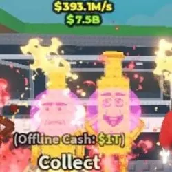 Ketchuru and Musturu 393.10 M S Gold (Секретный персонаж) — Roblox, лот №232506