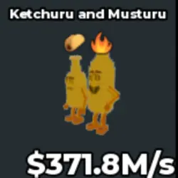 Ketchuru and Musturu 400 (Секретный персонаж) — Roblox, лот №232508